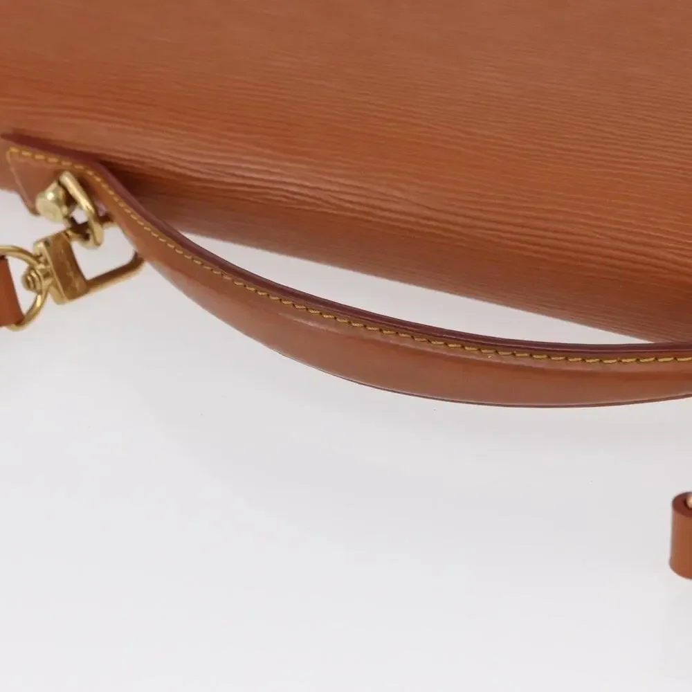 Louis Vuitton Epi Porte Documents Bandouliere Brown Briefcase